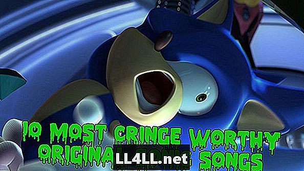 10 Nejvíce Cringe Worthy Original Original Sonic Songs - Hry