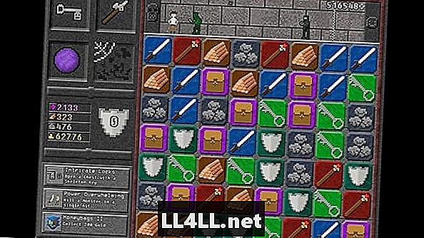 10 un vairāk komatu; Dungeon Crawling puzzle spēle