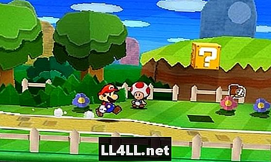 Перегляд 3DS & двокрапка; Папір Mario & colon; Наклейка зірка відклеюється