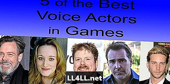 5 de los mejores actores de voz en los juegos