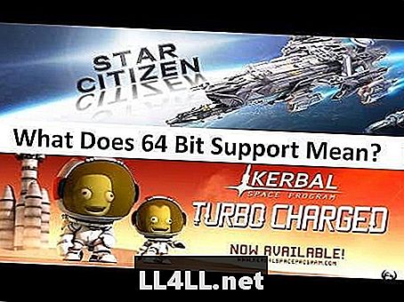 64-bittinen tuki peleille - Kerbal Space Program & Star Citizen