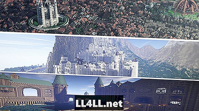 8 Amazing Fantasy Cities un Minecraft atjaunotās vietas