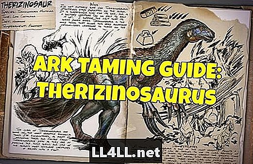 ARK Dino Taming Οδηγός & άνω και κάτω τελεία? Therizinosaurus
