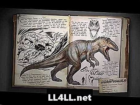 ARK и дебелото черво; Развитието на оцеляването разкрива Giganotosaurus & запетая; най-големия си динозавър