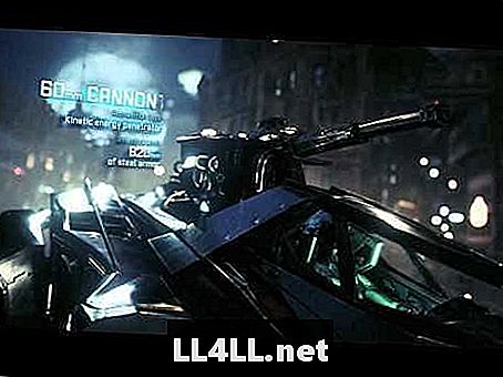 Batmobilen "Battle Mode" Arkham Knight Teasedessa - Pelit
