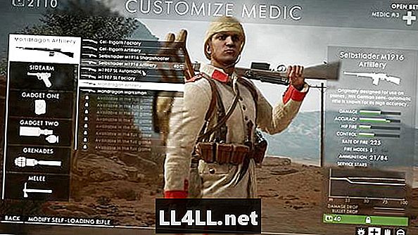 Battlefield 1 Medic -luokan opas