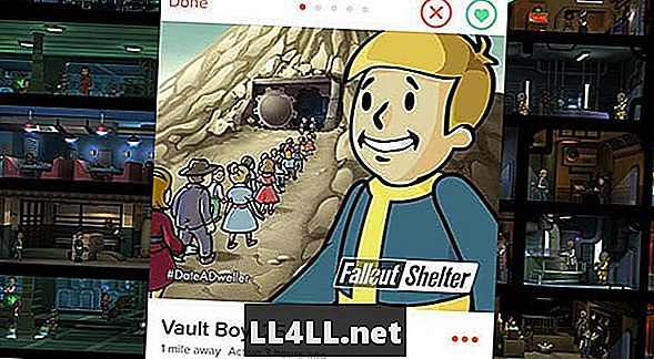 Bethesda mainostaa Fallout Shelter -tuotetta Tinderissa tietopalvelimella