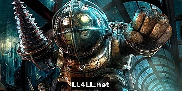 BioShock และลำไส้ใหญ่; The Cover Cover Art ปรากฏในเว็บไซต์ 2K