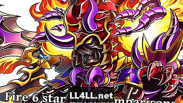 Brave Frontier - 6 Star Fire Units Lord Stat Comparisons