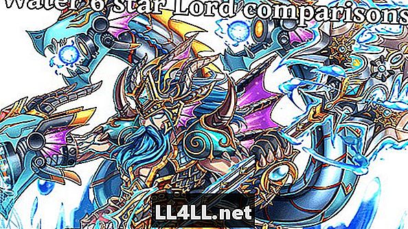Brave Frontier - 6 Star Water Units Lord Stat Comparisons