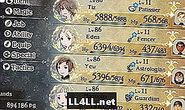 Bravely Second Guide & colon; End Game Team Build
