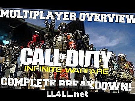Call of Duty & colon; Infinite Warfare Multiplayer Överblick Komplett uppdelning