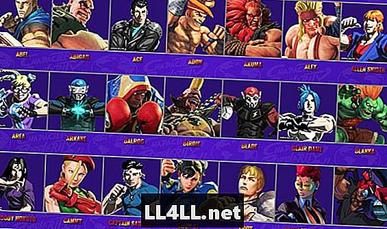Capcom Street Fighter popularitātes konkurss šobrīd dzīvo