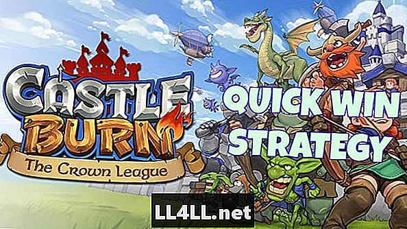 Castle Burn Goblin Rush strategija - pobijediti u manje od 60 sekundi & excl;
