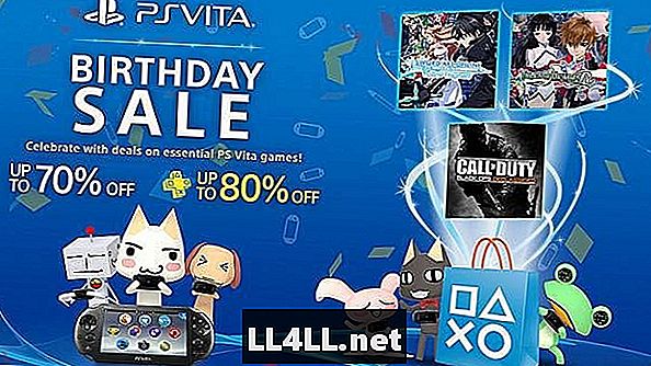 Svinējiet PlayStation Vita 3. dzimšanas dienu ar bezmaksas priekšmetiem un pārdošanu