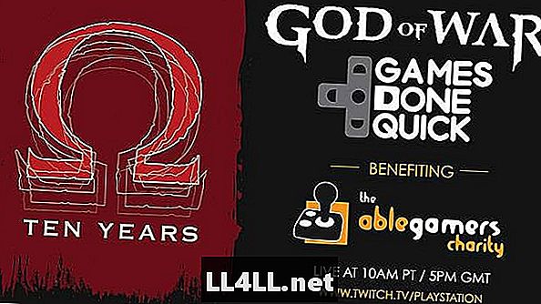 Charity Stream lance l'anniversaire de God of War