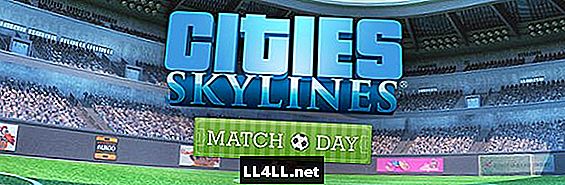 도시 및 결장; Skylines, 새로운 DLC "Match Day"획득