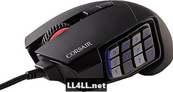 Corsair Scimitar Pro & κόλον; Ένα ισχυρό και ακριβές ποντίκι τυχερού παιχνιδιού που έχει σχεδιαστεί για περισσότερα από MOBA και MMO - Παιχνίδια