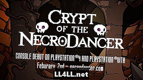 „NecroDancer“ šokių centrinis etapas PS4 ir PS Vita
