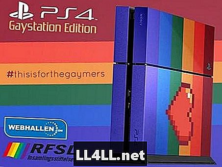 Prilagojena izdaja PS4 "GayStation" za dražbo LGBT