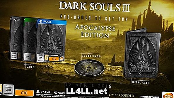 Dark Souls 3 '"Apocalypse Edition" for forhåndsbestilling bare i Storbritannia - leverer ekstremt begrenset