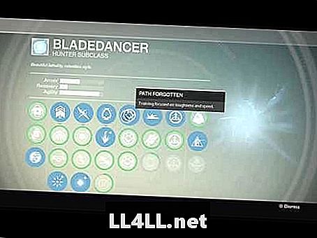 Destiny & vastagbél; Hunter Bladedancer Ninja Build