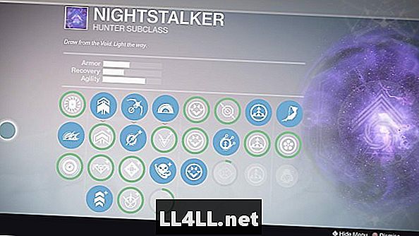 Destiny & colon; Den tagna kungen Nightstalker Hunter Guide