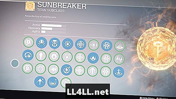 Vận mệnh & đại tràng; Hướng dẫn sử dụng Titan Sunbreaker Titan