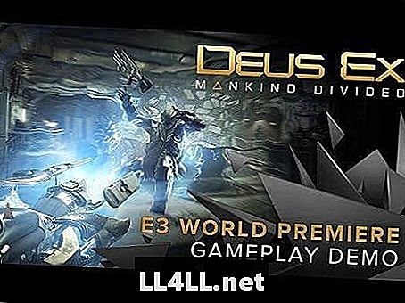 Deus Ex ve kolon; Mankind Divided, 25 dakikalık oynanışı gösteriyor.