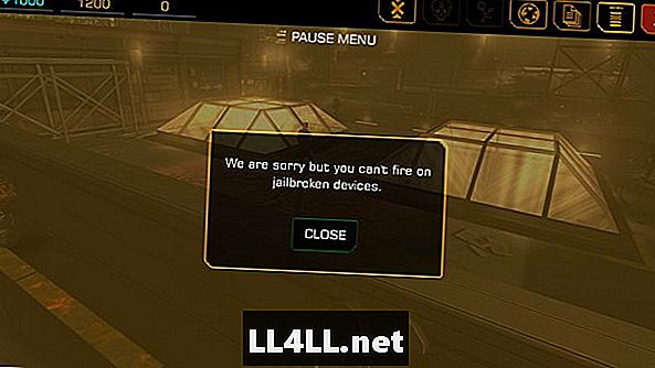 Deus Ex & hrubého čreva; Na jeseň ochromuje hráčov s Jailbroken iOS zariadeniami