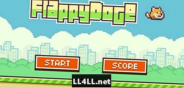 Doge izpolnjuje Flappy Bird v "Flappy Doge" & lpar; Tak Hack & vejica; Zelo Mod & rpar;