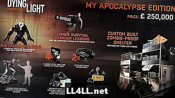 un dolārs; 386 & nbsp; 000 Dying Light Special Edition Ietver IRL Zombie Shelter Eiropā