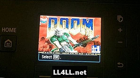 Doom เล่นได้บนเครื่องพิมพ์เพื่อพิสูจน์จุดที่เกี่ยวกับการแฮ็ก