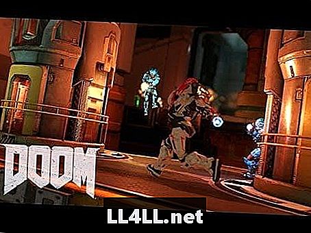 Doom multiplayer piekabe demonstrē vardarbīgi strauju darbību