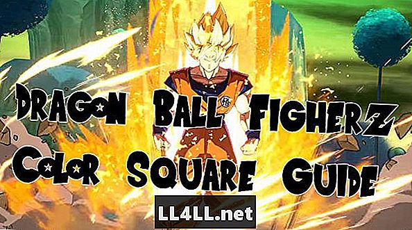 Dragon Ball FighterZ Ръководство за цветни квадрати