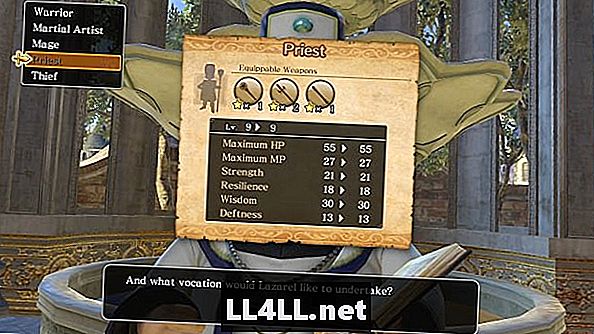 Dragon Quest Heroes 2 Guide & kols; Galvenās rakstzīmju klases un to maiņa