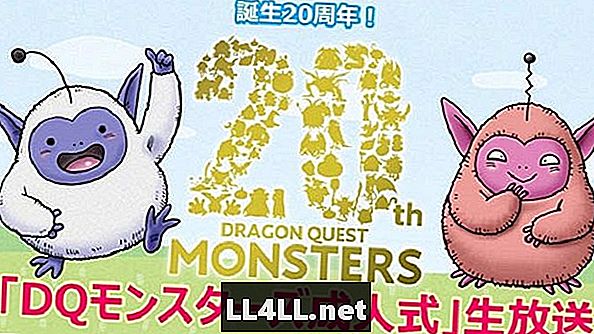 Dragon Quest Monsters 20th Anniversary "Kommer af aldersceremoni" Live Stream to Air November 6