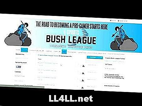 E-Sports Bush League kvalifiserende runder og premiepenger
