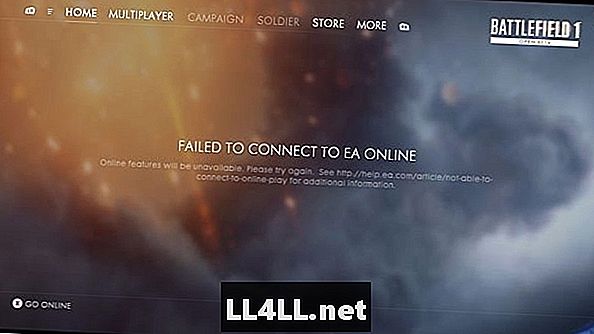 EA שרתים הדיווח בעיות לאחר הקרב 1 בטא נפתח