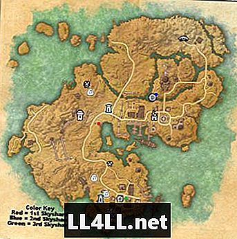 Elder Scrolls Online Skyshard Lokacije - Stros M'Kai - Igre