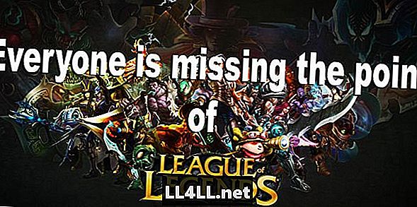 Iedereen mist het punt van League of Legends