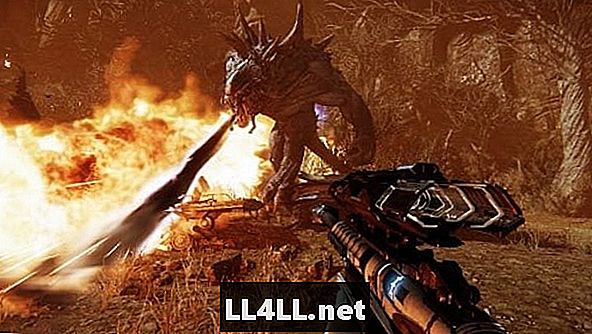 EVOLVE arba Die & colon; Pirmasis Turtle Rock's Goliath 4v1 Alien Co-Op multiplayer įspūdis