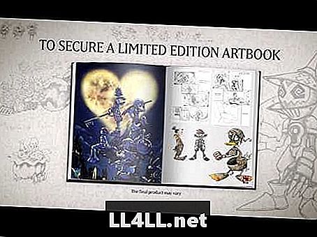 พิเศษ Kingdom Hearts Artbook ประกาศด้วย HD 1 & period; 5 ReMIX สั่งซื้อล่วงหน้า