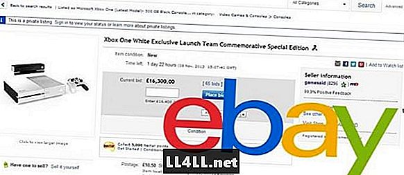 Изключителен бял XBox One Намерени на Ebay