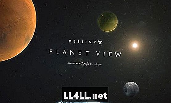 Naršykite Destiny planetas „Google“ vaizdu