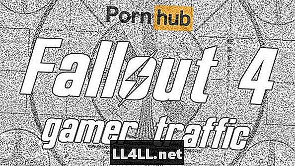 Изданието на Fallout 4 води до значителна загуба в уеб трафика на Pornhub