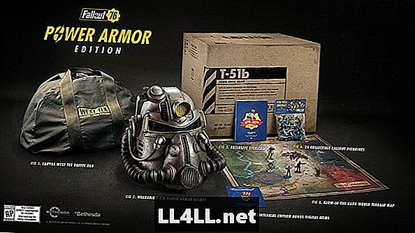 Fallout 76 Power Armor atrašanās vietas