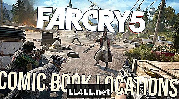 Far Cry 5 Täydellinen Comic Book Locations Guide