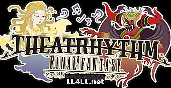 Final Fantasy Theatrhythm Zavesa Poziv na Zapad Datum objave