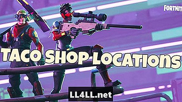 Emplacements des magasins Taco Fornite - Semaine 9 Challenge